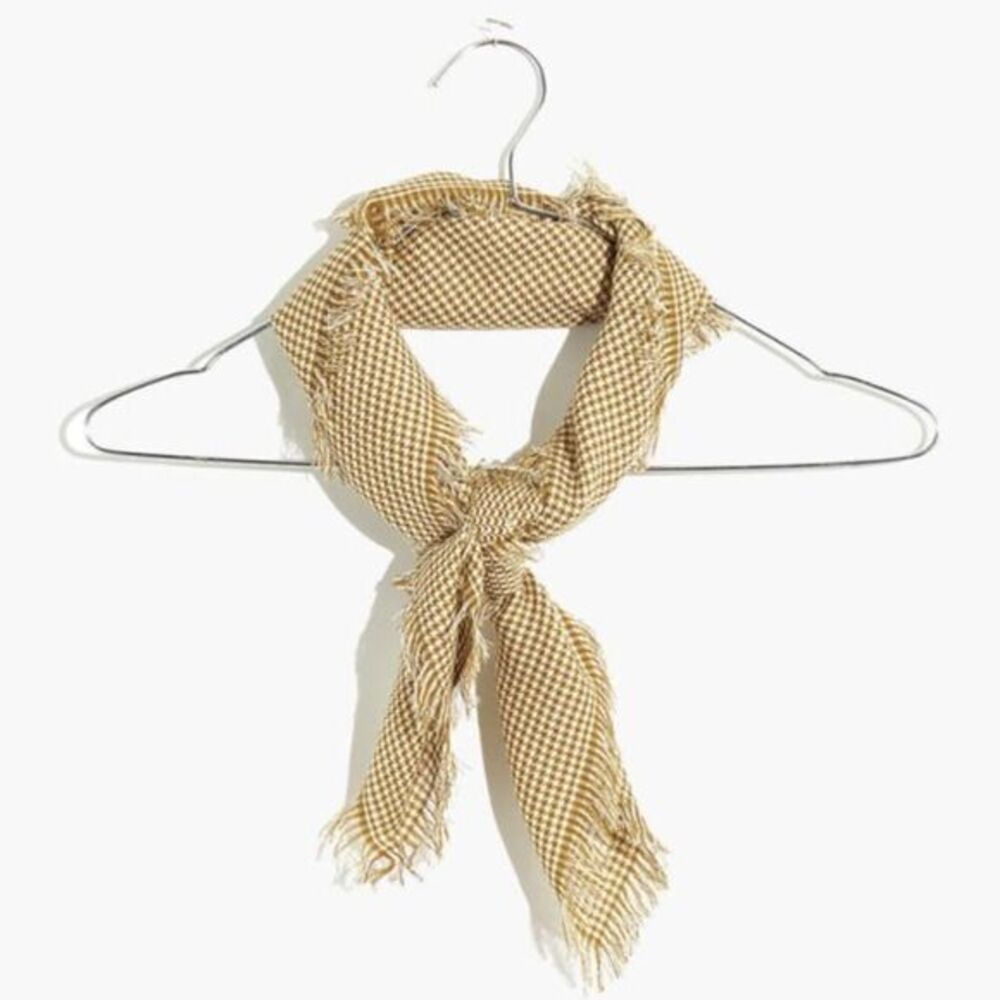 New Madewell Bandana scarf with fringe‎